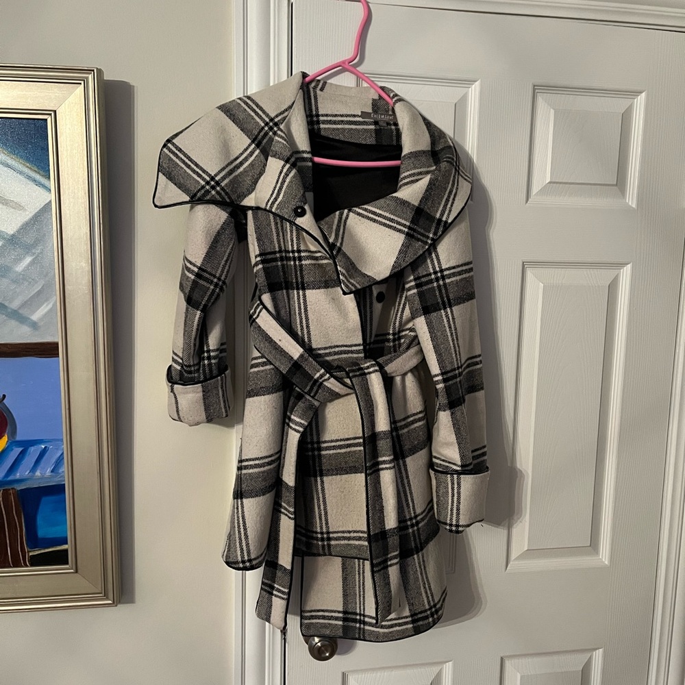 super chic wrap coat